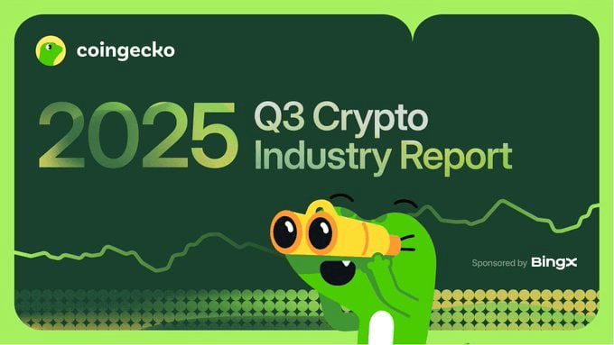 CoinGecko 2025 Q3 Crypto Industry Report