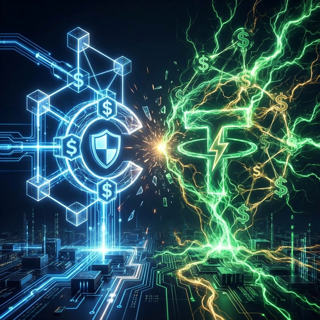 Circle vs Tether: The Stablecoin Infrastructure War Heats Up